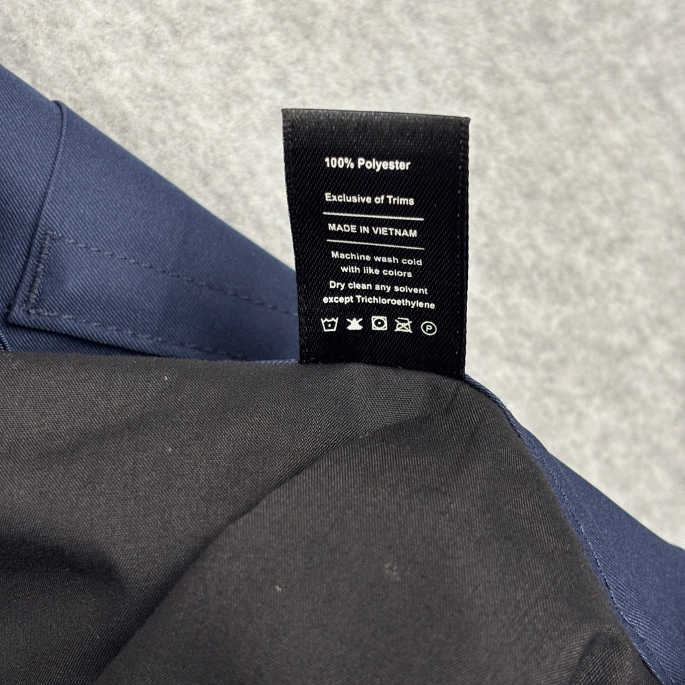 Public Rec Workday 2.0 Pants Mens 36x30 Navy Blue Performance Trousers - Picture 8 of 10